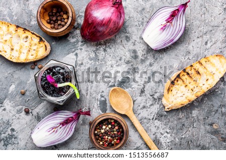 Similar – Image, Stock Photo Red Onions Food Vegetable