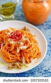 Homemade Red Pepper Pesto