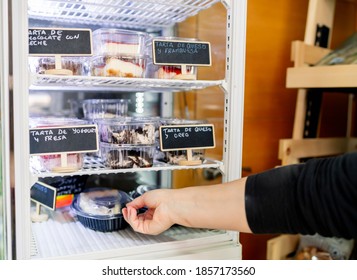 Homemade Refrigerated Dessert Display Case