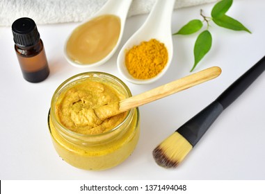 Download Turmeric Face Mask Images Stock Photos Vectors Shutterstock Yellowimages Mockups