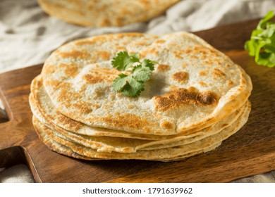 Homemade Roti Chapati Flatbread Ready To Eat