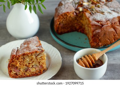 Homemade, Rustic Apple Coffee Cake