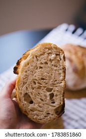 Homemade rustic natural fermentation bread