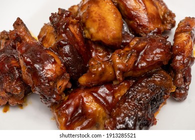 Homemade Slow Cooker BBQ Chicken Wings