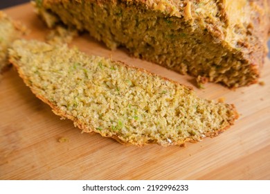 Homemade Soda Bread With Zucchini And Cheddar Cheese