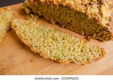 Homemade Soda Bread With Zucchini And Cheddar Cheese