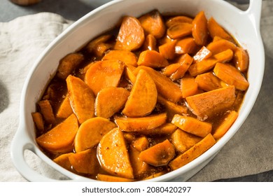 Homemade Thanksgiving Candied Yams With Brown Sugar