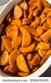 Homemade Thanksgiving Candied Yams With Brown Sugar