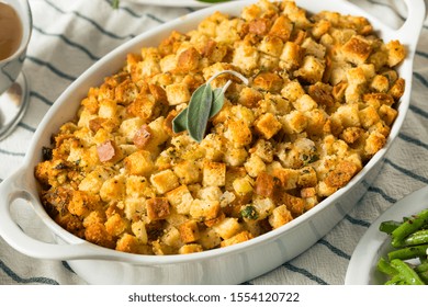 Homemade Thanksgiving Dressing Stuffing Sage and Butter