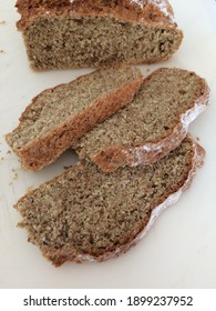 Homemade Traditional Brown Soda Bread With Natural Yogurt...