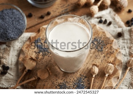 Similar – Image, Stock Photo poppy seed capsules plants