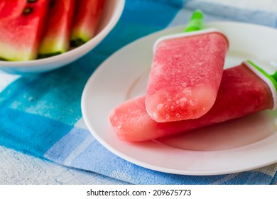 Homemade Watermelon Ice Cream