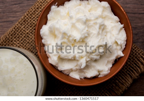 Homemade White Butter Makhanmakkhan Hindi Served Stock Photo Edit