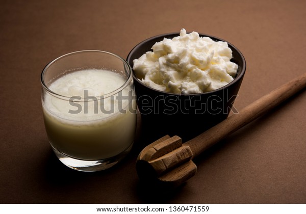 Homemade White Butter Makhanmakkhan Hindi Served Stock Photo Edit