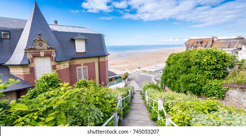 Homes Of Deauville In Normandy - France.