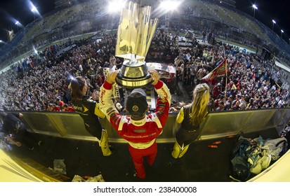 Homestead, FL - Nov 16, 2014:  Kevin Harvick (4) Wins The NASCAR Sprint Cup Series Championship At Homestead-Miami Speedway In Homestead, FL. 