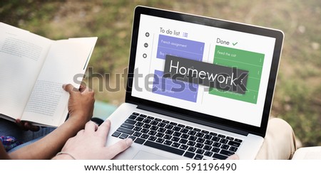 Homework Lesson Knowledge Task Word To Do List