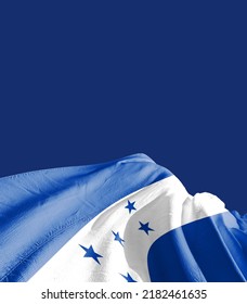 Honduras National Flag Cloth Fabric Waving 