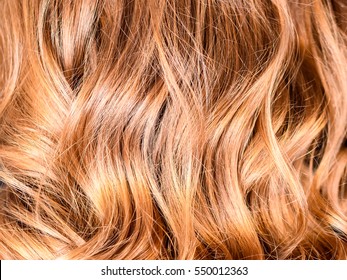 Honey Balayage Hair On Young Woman