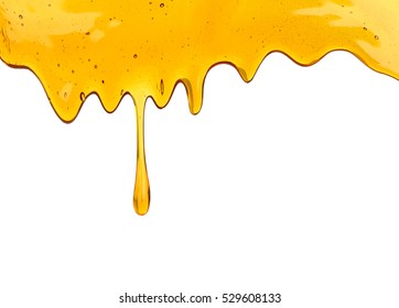 Dripping Honey Background Vector Art Illustration Stock Vector (Royalty ...