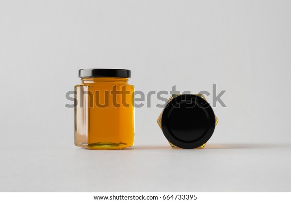 Download Honey Jar Mockup Two Jars Stock Photo Edit Now 664733395