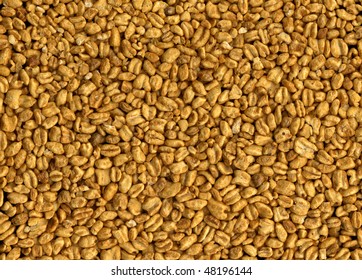 Honey wheat muesli background. High resolution image, can be printed as large as 150x107 cm with 300 dpi.