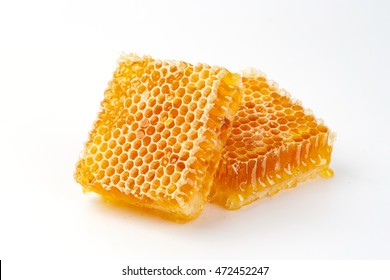 Honeycomb Isolated On White Background