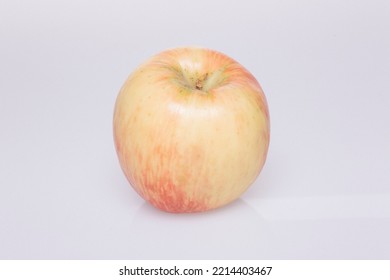 Honeycrisp Apple Isolated On White Background