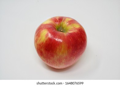 Honeycrisp Apple In A White Background 