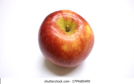 Honeycrisp Apple With White Background