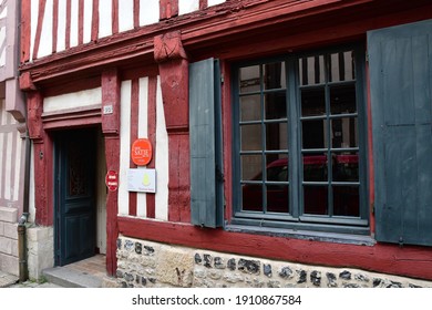 Honfleur; France - August 18 2020 : The Erik Satie House