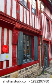 Honfleur; France - August 18 2020 : The Erik Satie House