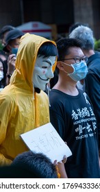 Hong Kong - 15Jun20: Hongkongers Gather In And Outside Pacific Place Mall In Admiralty To Protest The Newly-enforced National Security Law 23 Years After Hong Kong Handover