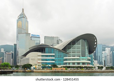 HONG KONG, CHINAÃ¢Â?Â?MAY 26: The Convention And Exhibition Centre In An Icon In Hong Kong. It Hosts More Than 45 International Trade Fairs Every Year. May 26, 2007 In Hong Kong, China