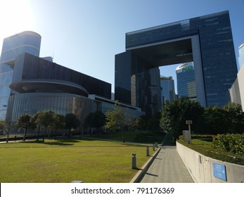 Hong Kong, China - 01-11-2018: Central Government Offices And Legislative Council Complex In Hong Kong