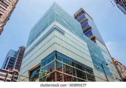 Hong Kong, China - 30 AUGUST, 2016: View Of Cityscape Of Modern City, Hog Kong