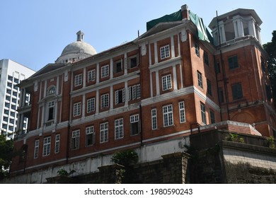 Hong Kong, China - August 9, 2019: The Former French Mission Building On Government Hill.