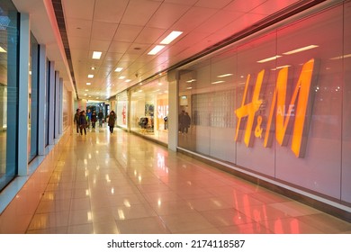 HONG KONG, CHINA - CIRCA DECEMBER, 2019: HM Store Store In Hong Kong