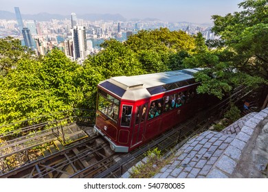 716 Hong Kong Victoria Peak Tram Images, Stock Photos & Vectors ...