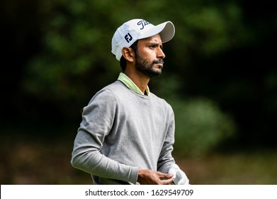 HONG KONG, CHINA - JANUARY 12, 2020: Rashid Khan Of India Looks On During The Final Round Of The Hong Kong Open At The Hong Kong Golf Club