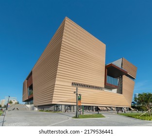 Hong Kong, China - July 10, 2022 : The Landmark Hong Kong Palace Museum In West Kowloon Cultural District In Hong Kong City