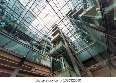 Modern Glass Building Interior Stock Photo (Edit Now) 59297365