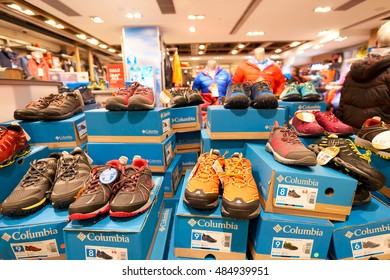 Columbia Shoes Images, Stock Photos 