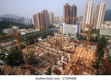 Hong Kong Construction Site