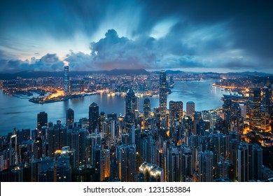 Hong Kong at Dawn Before the Frenzy