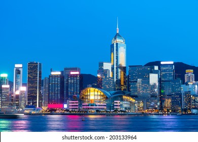 Hong Kong Famous Night View