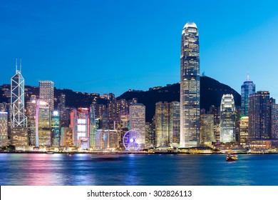 Hong Kong Famous Night View