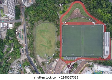 Hong Kong Fields Sports Ground Drone Stock Photo 2140387313 | Shutterstock