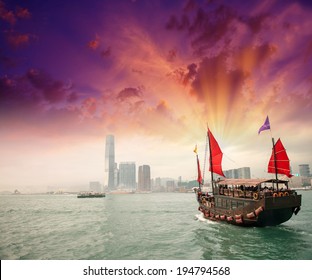 Hong Kong Harbour.