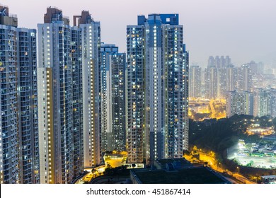 Hong Kong housing - Shutterstock ID 451867414